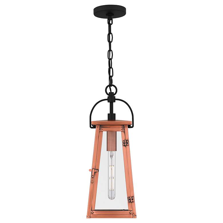 Image 3 Carolina 1-Light Aged Copper Mini Pendant Light more views