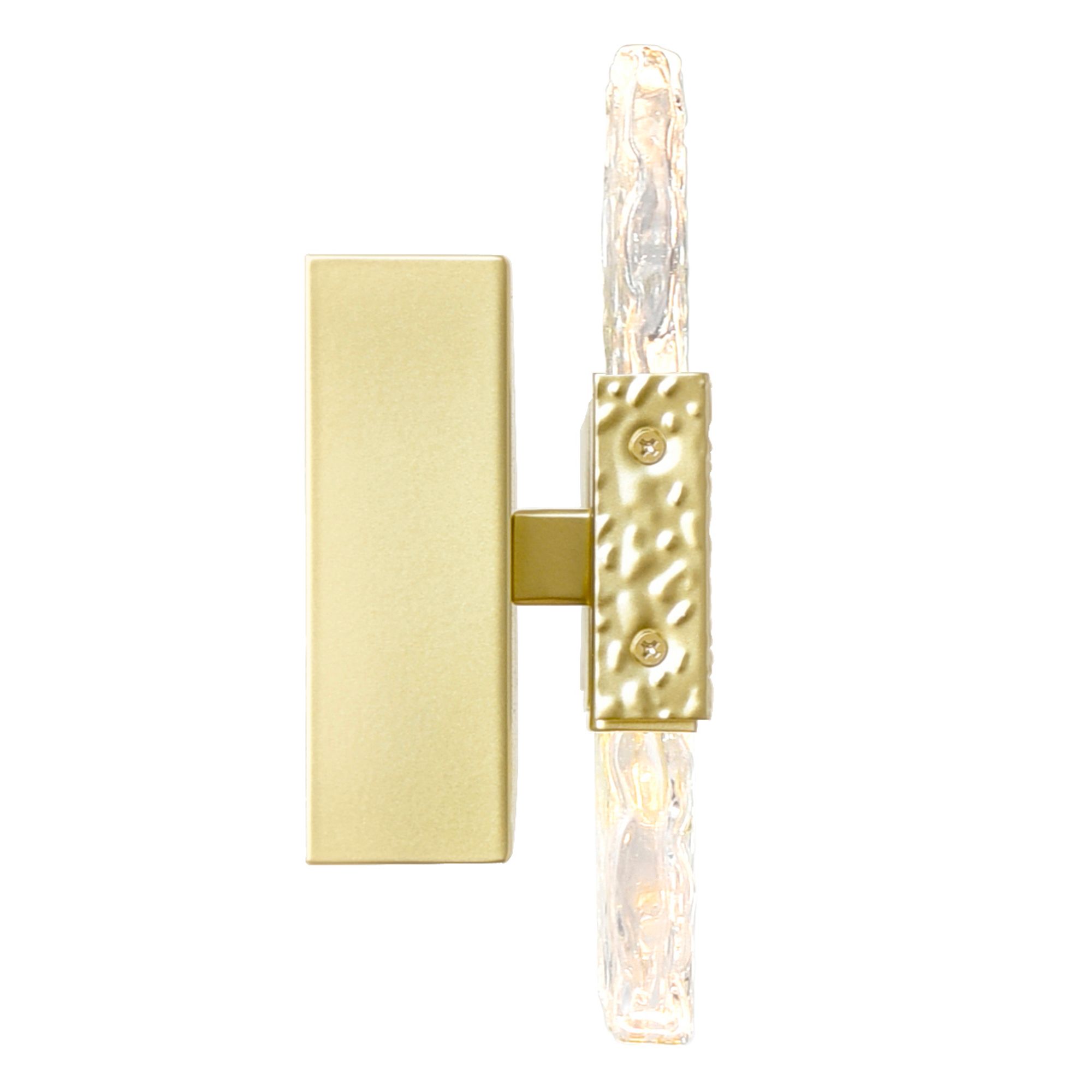 Image 4 Carolina Integrated LED 21in Gold Leaf Wall Sconce more views