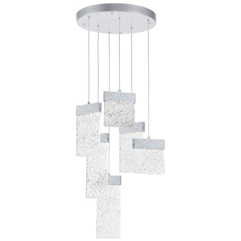 Image 1 Carolina LED Chandelier With Pewter Finish