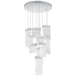 Carolina LED Chandelier With Pewter Finish
