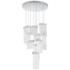 Carolina LED Chandelier With Pewter Finish