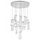 Carolina LED Chandelier With Pewter Finish