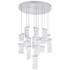 Carolina LED Chandelier With Pewter Finish