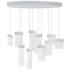 Carolina LED Chandelier With Pewter Finish