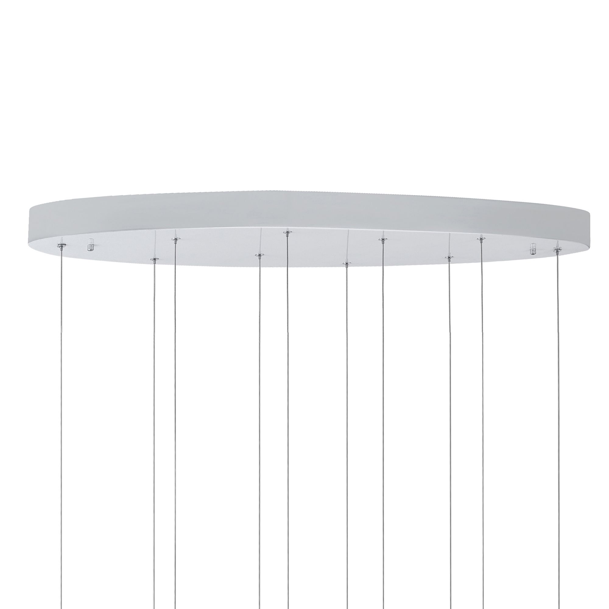 Image 5 Carolina LED Chandelier With Pewter Finish more views