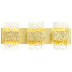 Carolina LED Wall Sconce With Gold Leaf Finish