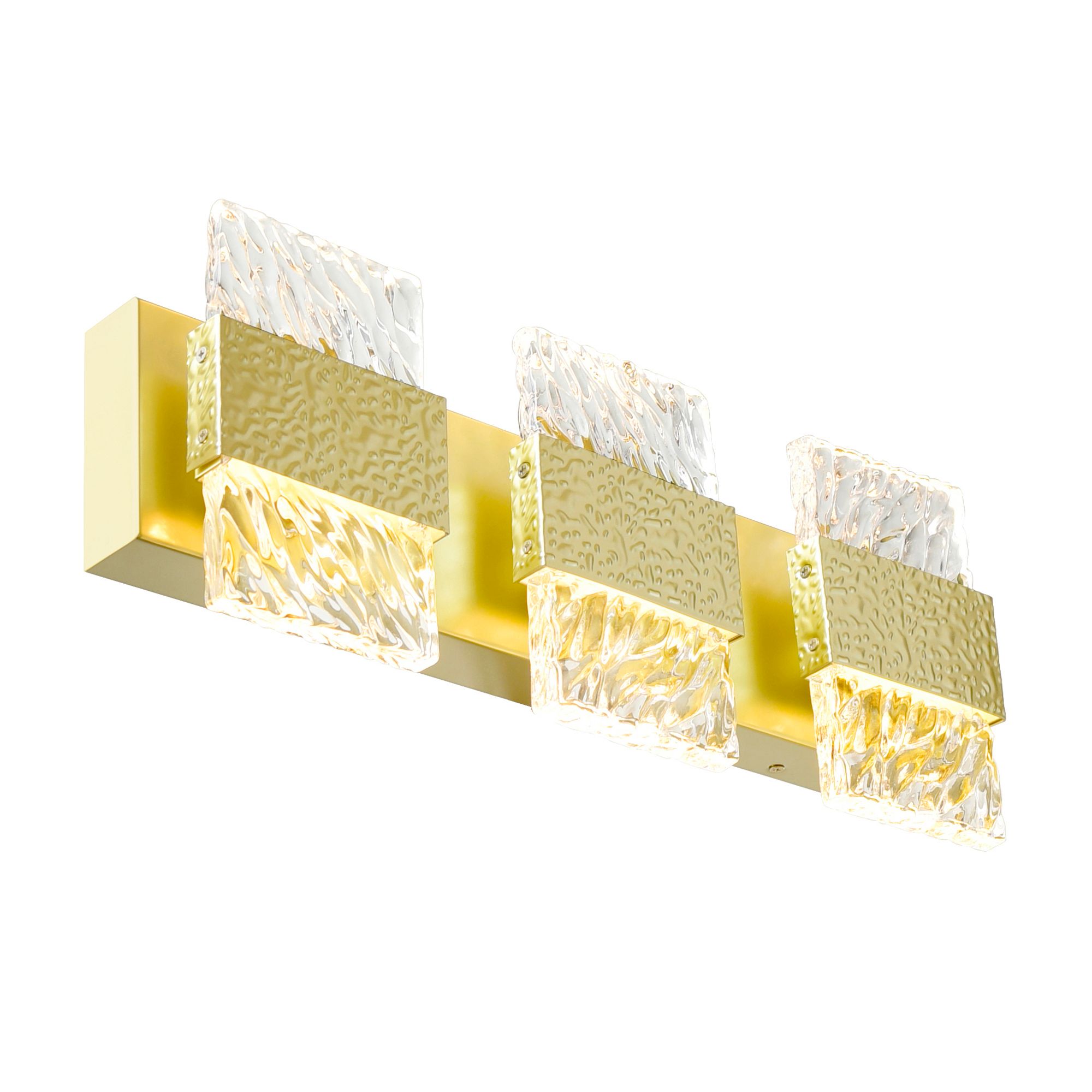 Image 3 Carolina LED Wall Sconce With Gold Leaf Finish more views