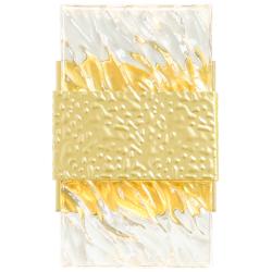 Carolina LED Wall Sconce With Gold Leaf Finish