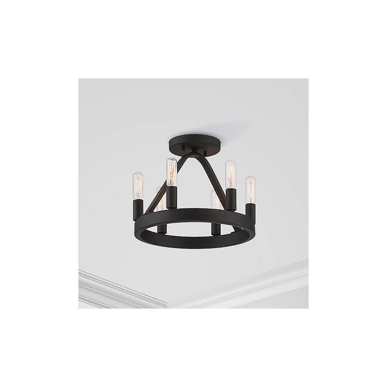 Image 1 Carousel 6 Light Semi Flush