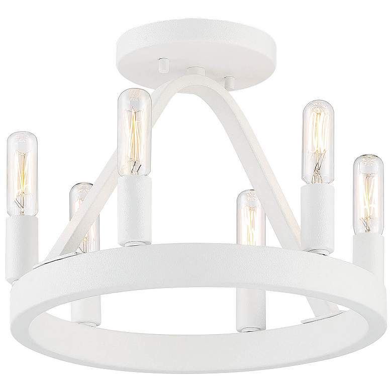 Image 1 Carousel 6 Light Semi Flush