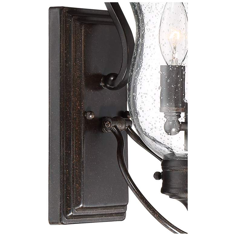 Image 3 Carriage 22 inch High Bronze LED Outdoor Wall Light more views