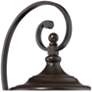 Carriage 22" High Bronze LED Outdoor Wall Light