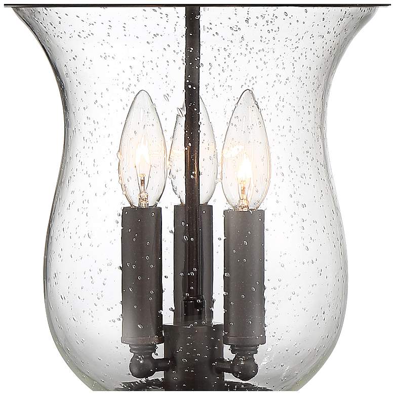 Image 3 Carriage 23" High Bronze 3-Light LED Outdoor Post Light more views