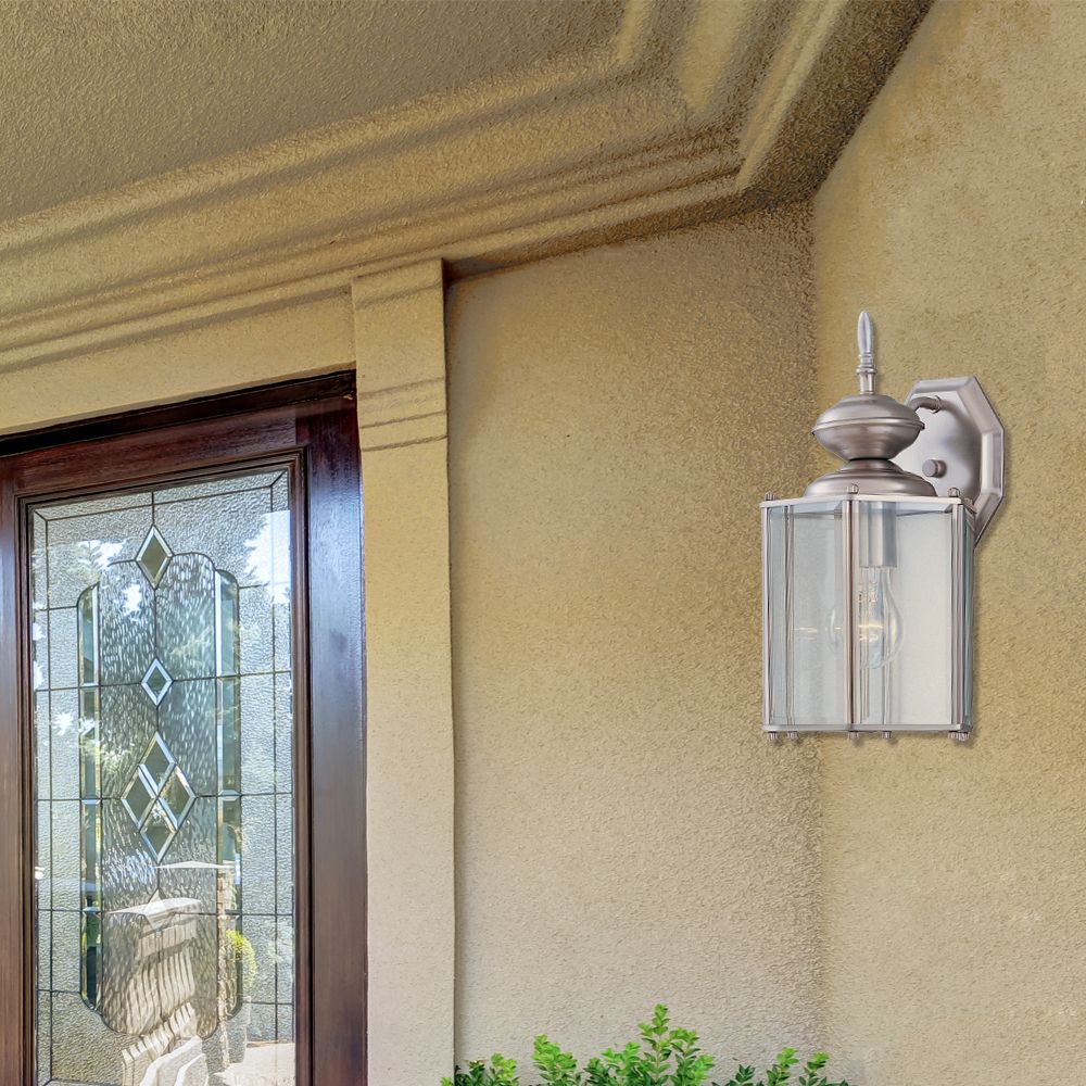 Image 2 Carriage House 13"H Open Cage Pewter Outdoor Wall Light more views