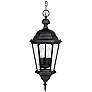 Carriage House 23" High Black Outdoor Hanging Light