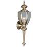 Carriage House 25 1/2" Antique Brass Traditional Outdoor Wall Light