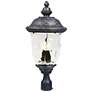 1_Carriage House VX 26 1/2" High Oriental Bronze Post Light