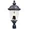 Carriage House VX 26 1/2" High Oriental Bronze Post Light