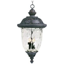 Carriage House VX 28"H Oriental Bronze Outdoor Hanging Light