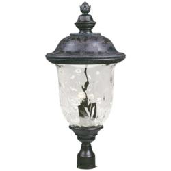 Carriage House VX 29"H Oriental Bronze Outdoor Post Light