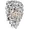 Carriere 9 3/4" High Crystal Wall Sconce