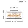 Watch A Video About the Carrine Satin Black and Gold 8 Light Ceiling Light