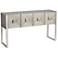 Carrington 51 1/2" Metallic Painted 4-Door Console Table