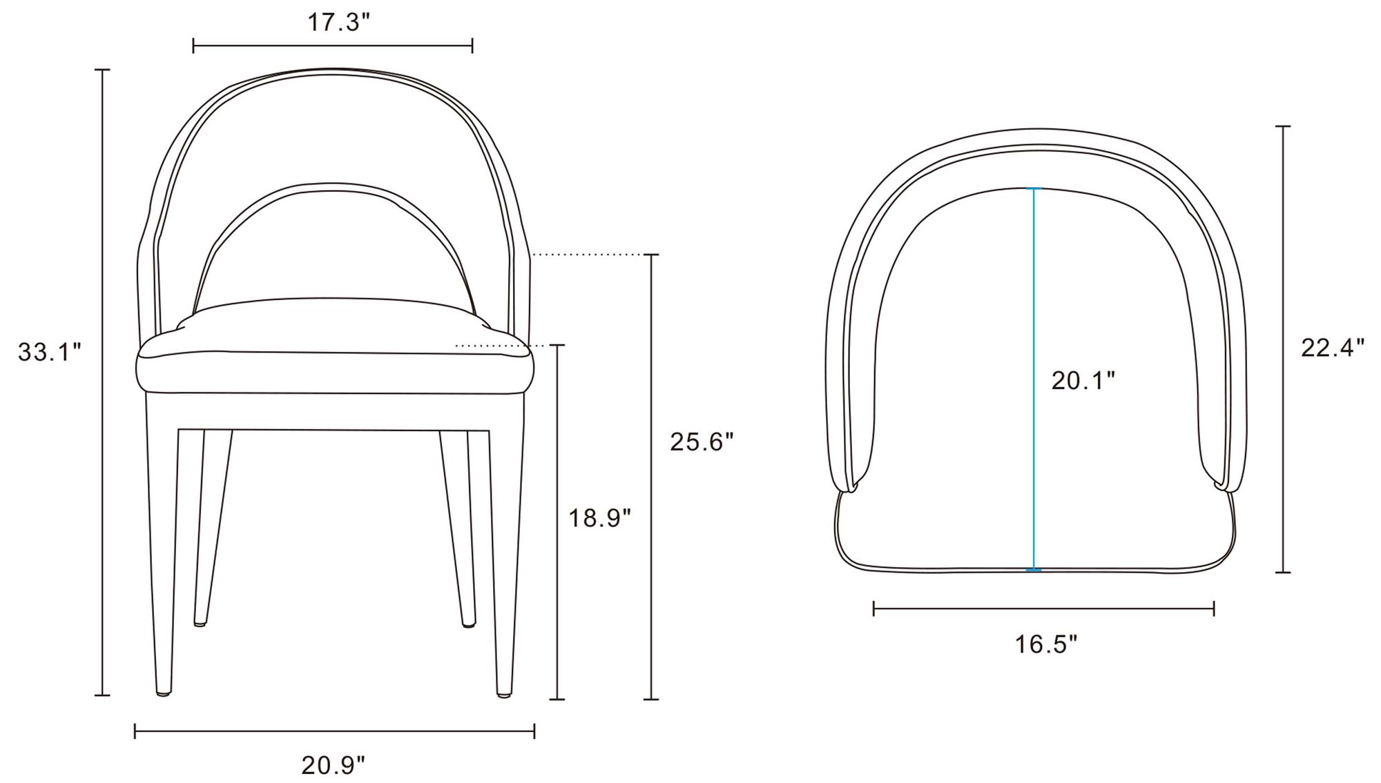 Image 4 Carrington and Rockaway 5-Piece Dining Set more views