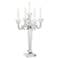 Carrington Clear Glass Candelabra Taper Candle Holder