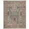 Carrington Oriental Hand Knotted Blue Area Rug 7'-9" x 9'-9"