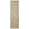 Carrington Oriental Hand Knotted Gold Area Rug 2'-6" x 8'