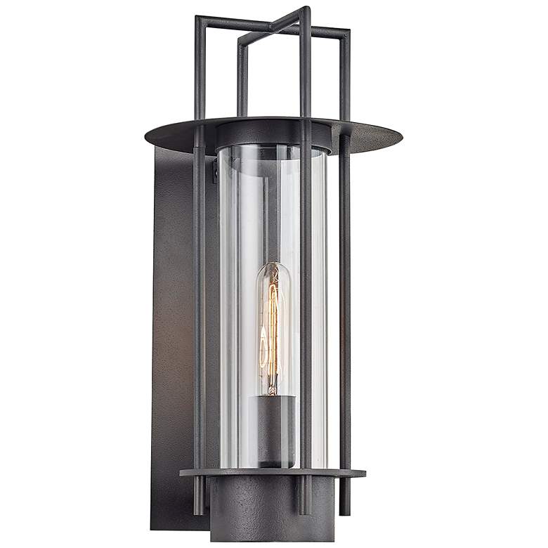 Image 1 Carroll Park 17 1/4" High Bronze Outdoor Wall Light