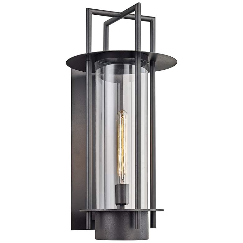 Image 1 Carroll Park 26" High Bronze Outdoor Wall Light