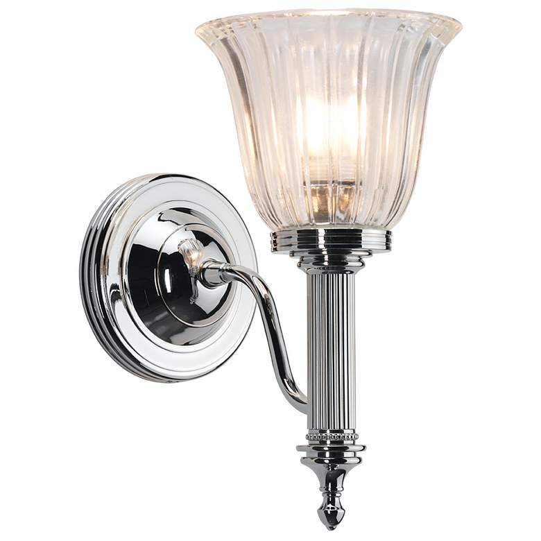 Image 1 Carroll1 l 1 Light Bath Light in Polished Chrome