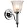 Carroll1 l 1 Light Bath Light in Polished Chrome
