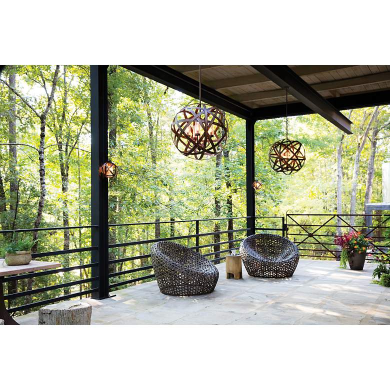 Image 4 Carson 10 1/2" High Vintage Iron Outdoor Wall Light more views
