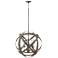 Carson 18 3/4" High Vintage Iron 3W Outdoor Hanging Light