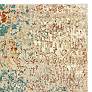 Thumbnail2 of Carson 2'x3' Blue and Orange Abstract Area Rug more views