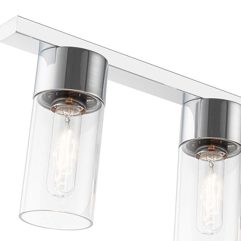 Image 7 Carson 5 Light Polished Chrome Vanity Sconce more views