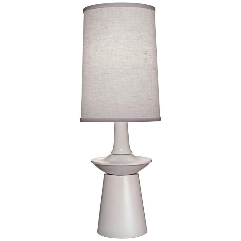 Image 1 Carson Converse Gloss White Table Lamp w/ Aberdeen Shade