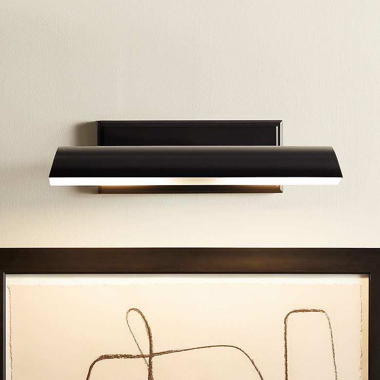 Image 1 Carston Black Picture Light 2Lt