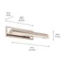 7_Carston Polished Nickel Picture Light 2Lt more views