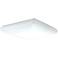 Carter 12" Wide White Soft Edge Square LED Ceiling Light