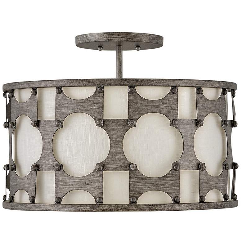 Image 1 Carter 17 inch Wide Bronze Ceiling Light by Hinkley Lighting