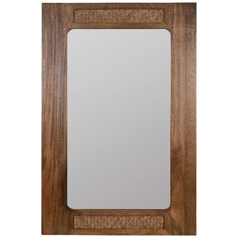 Image 1 Carter 36 x 24 Natural Wall Mirror