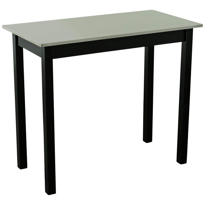Image 2 Carter 42" Wide Black Rectangular Bar Table