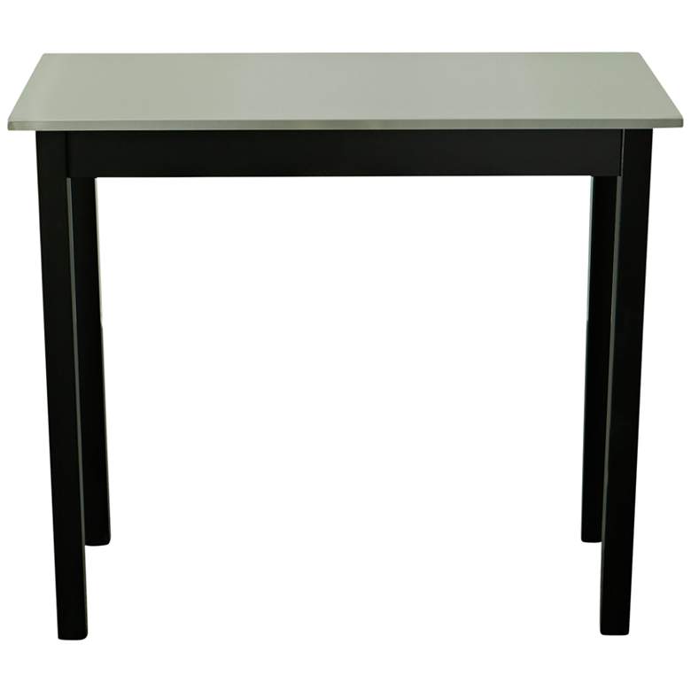 Image 3 Carter 42" Wide Black Rectangular Bar Table more views