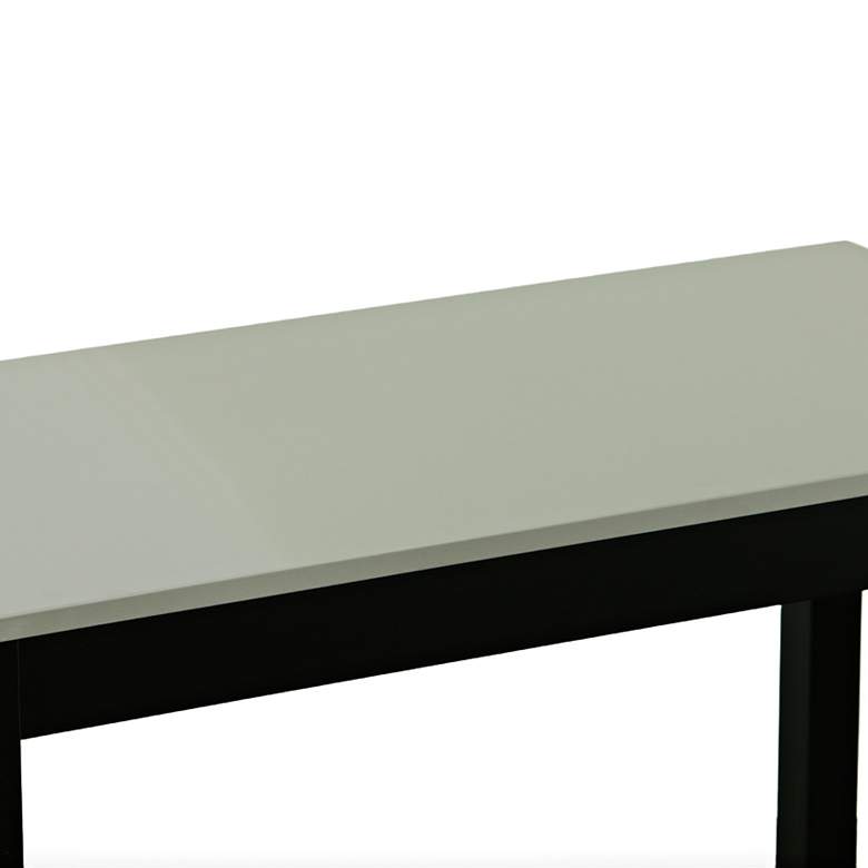 Image 4 Carter 42" Wide Black Rectangular Bar Table more views