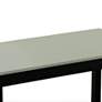 4_Carter 42" Wide Black Rectangular Bar Table more views