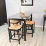 6_Carter 42" Wide Black Rectangular Bar Table more views
